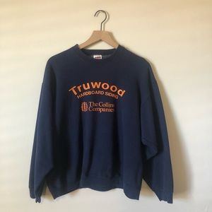Vintage / Advertising Crew Neck Swaetshirt